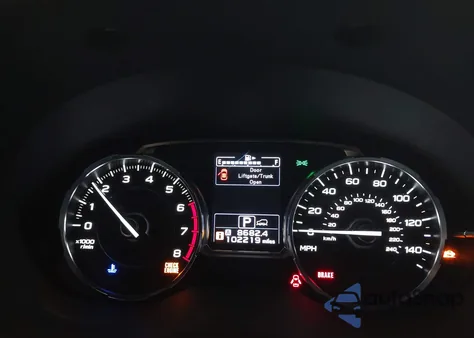 2017 Subaru Forester 2.5I Limited from USA, damaged, VIN JF2SJAJC9HH596552